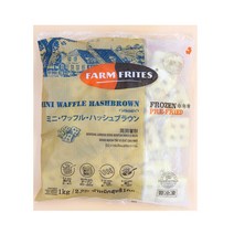 [팜프리츠] 미니와플 해쉬브라운 1kg, 상세페이지 참조, 상세페이지 참조, 상세페이지 참조