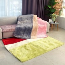 [바보사랑] 프라페 사계절 극세사 3인용 소파 쇼파패드 커버 (65x180cm), 색상선택:레드, 상세 설명 참조