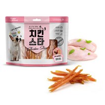 3개월강아지 고단백 영양풍부 치킨 4p 저키 져키 훈련간식 건강한 맛있는, 1개