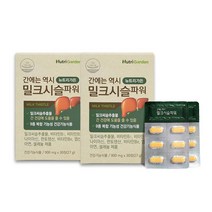 간에는밀크시슬 파워 30정2박스 피로할때 올인원 복합 간에좋은약초 간보호제 부모님 할머니 할아버지 선물