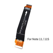 샤오미 레드미 노트 11 프로 Plus 5G 메인 보드 커넥터 USB LCD 디스플레이 플렉스 케이블 수리 부품, 02 For 노트 11S