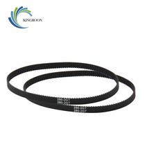 GT2 폐쇄 루프 타이밍 벨트 고무 2GT 6mm 3D 프린터 부품 110 112 122 158 200 280 300 400 610 852 mm 동기식 벨트 부품, 852mm