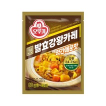 (무)오뚜기 백세발효강황카레약간매운맛80gX10개