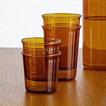 킨토 캐스트 앰버 글라스 내열 유리컵 - 180ml, 1개