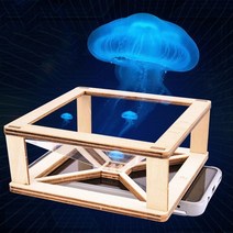 3d 홀로그램 스탠드 실습 능력 두뇌 발달 3d 홀로그램 투영 물리학 어린이를위한 재미있는 과학 실험