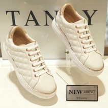 탠디 미셸 by탠디 여성 소가죽 초 경량 퀄딩라인 스니커즈(x20n209c)