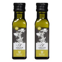 Olmuhle Solling 식용 먹는 로스팅한 모로코 아르간 오일 100ml 2병 Roasted Argan Oil, 1, 2개