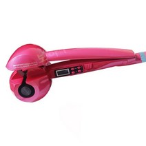 망치고데기 봉고데기버튼식 긴머리용 망치 청담 홈쇼핑 볼륨 버블컬 물결 오토롤링 미용실, 국내표준 220v, 분홍색