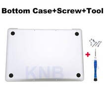 업그레이드 보조 노트북 A1278 Macbook Pro 13 "A1278 하단 케이스 커버 용 나사가있는 하단베이스 배, 02 Bottom Case w Tools