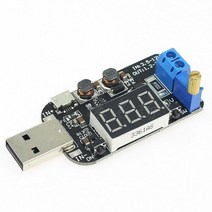 dc파워서플라이 전압 전류 조절가능 현재 usb 마이크로 usb 조정 가능한 5v 9v 12v 18v 24v 벅 부스트 전원 공급 장치 전압 조정기 모듈 led 디스플레이, 없음