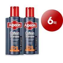 Alpecin 알페신 독일 직배송 남성용 두피 모발 영양 관리 헤어 스트롱 그로우쓰 트리트먼트 샴푸 375ml 2팩 2팩, 6팩