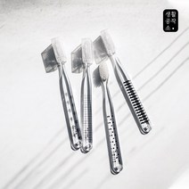 생활공작소 칫솔, 4개입, 1세트