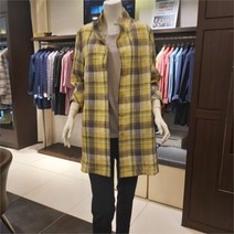 최복호 NC05 린넨 체크 재킷 a212 1006 06