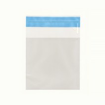 OPP봉투/접착(무지) 2개입 / 15x24cm (15x20+4) 50장 // 단팥빵2개크기 빵포장비닐