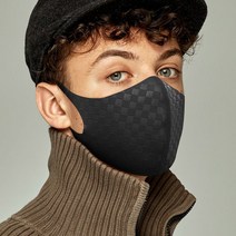 [천삼백케이] [브릴리언 샵] [휘마스크]엠보 패턴마스크 발수 구리항균사 3types