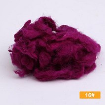 Fenrry알파카 곱슬 섬유 18 색 10g30g50g 양모 펠트 DIY 바늘 펠팅 로빙 특히 푸들비숑 및 양용, 03. 50 그램, 09. 17, 17+10g