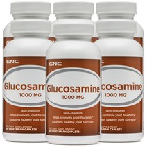 GNC 글루코사민 1000mg 90정 x 6 (총6개), 6개