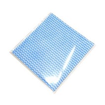 DF 파랑물결행주 완포장100장 부직포행주 행사판촉용, 없음