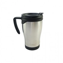 카네이션 오토 머그 12oz 스텐 350ML 스텐컵 뚜껑머그