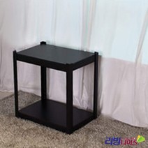 리빙나이스 고릴라랙 600x400x900 2단 블랙 선반 진열대 정리용품 인테리어 메탈선반, 상세페이지 참조