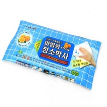 규즈몰 풀케어 티슈 거울 세정 차량용 물티슈 마법의청소박사, 1개