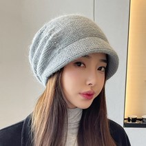 루이비홈 여성 겨울 니트 캡 벙거지 방한 모자