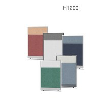 PDS-07 H1200 PVC 45T 패브릭투톤 사무실파티션 패브릭파티션 가림막, PN717, PN721
