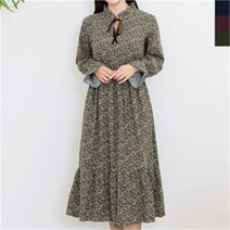 셀러허브 여성패션 ONM JJM-SS240 여자플라워밑단프릴원피스