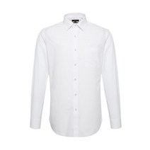 닥스 솔리드 커프스 자수 디테일 화이트셔츠 컴포트슬림핏 (DIS1SHDL211A1)