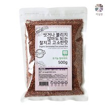 [미실란] 2022년 친환경 유기농쌀 발아적미 500g 전남 곡성