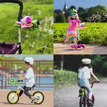 이야키즈 자전거 킥보드 버블메이커 버블머신 핑크 그린 화이트, 이야키즈 버블메이커/퓨어 화이트