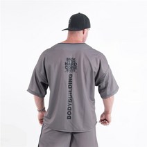 할리 할리데이비슨 의류 망 느슨한 메쉬 통기성 체육관 셔츠 스포츠 티셔츠 캐주얼 반팔 달리기 운동 훈련 티 피트니스 탑 스포츠, 어두운 회색, xxl, 협력사