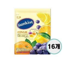 썬키스트 캔디 125g 16입 (박스), 상세페이지 참조