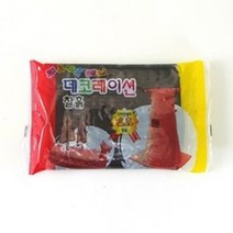 피노키오 데코레이션 찰흙 지점토 낱개 검정, 5개