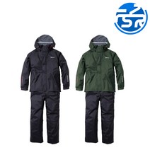 시마노 비옷 RA-027Q 22년형 우의 낚시웨어 레인슈트, 퓨어블랙(XL)
