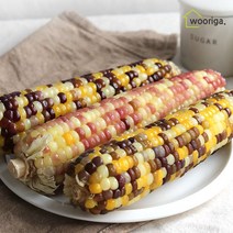 우리가스토리 탱글탱글 냉동 삶은 찰옥수수 홍찰 20개 (10cm~12cm내외) 냉동옥수수 삶은옥수수 옥수수 냉동찰옥수수, 3.3kg(대, 14개, 16~18cm 내외), 1개