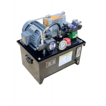 유압 파워팩 솔레노이드 어셈블리 갠트리 프라이밍, 0.75KW 2개싱글헤드+밸브 1