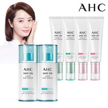 [AHC 블랙데이] 세이프온 선크림/선세럼(3종 중 택1) 1+1 (총2개), 옵션선택:002G01)톤업선크림50ml 2개
