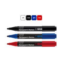 [감동] 2.0 생잉크 유성매직 120일반형, 1개입, 3색세트