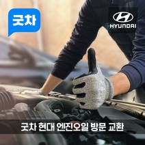 굿차 출장 엔진오일 교환 현대 - I40, 프리미엄 100%합성 오일, I40 1.7 디젤 (11-14년), 1개