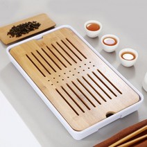 BEST 밀른 직사각 다기차판(33x19cm) 퇴수 대나무차판