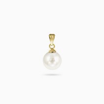 에버링 14K 금 펜던트 백진주 그레이스펄 8mm_PPEE4001 Gold Pearl Gift
