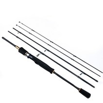 가벼운민물낚시대 바다낚시대 낚시대세트YIYI-1.65/1.8m 2 탑 스피닝 캐스팅 탄소 섬유 4 섹션 가벼운 여, 02 spinning