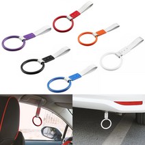 원형 스트랩 원형손잡이 견인고리 액세서리, Black(블랙)