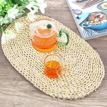 플레이팅 라탄식 식탁매트 테이블매트, 상세페이지 참조, 상세페이지 참조