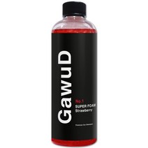 가우디 슈퍼 폼 딸기향 카샴푸 디테일링 폼건 거품세차 스노우폼 세차, 500ml, 1개