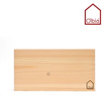 올비아 편백나무도마 (중) 옹이 42x22cm