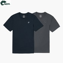 네파 NC송파점 남녀공용 테크팩 라운드 흡습속건과 통기성이 우수한 메쉬 소재 ( 2장1SET ) 반팔 티셔츠 7HG5300 SPTS