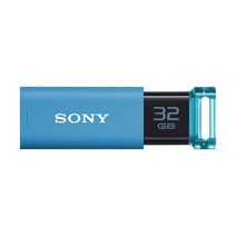 소니 USB 메모리 USB3.0 32GB 블루 캡리스 USM32GU L [], 1MB