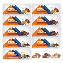 [PROBAR]미국 프로바 식물성프로틴바 70g 단백질바 9개 다양한 옵션/ 단백질20g/ 미국프로바 정품, 피넛버터 초콜릿 프로틴바 9개